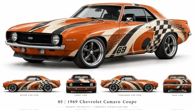1969 Chevrolet Camaro Coupe Motorsport concept