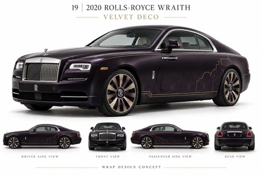 2020 Rolls-Royce Wraith Art deco concept